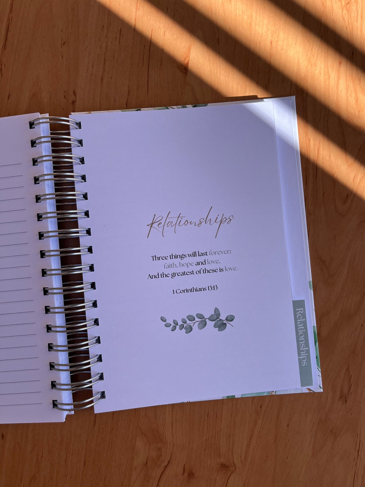 Eucalyptus Life Prayer Journal