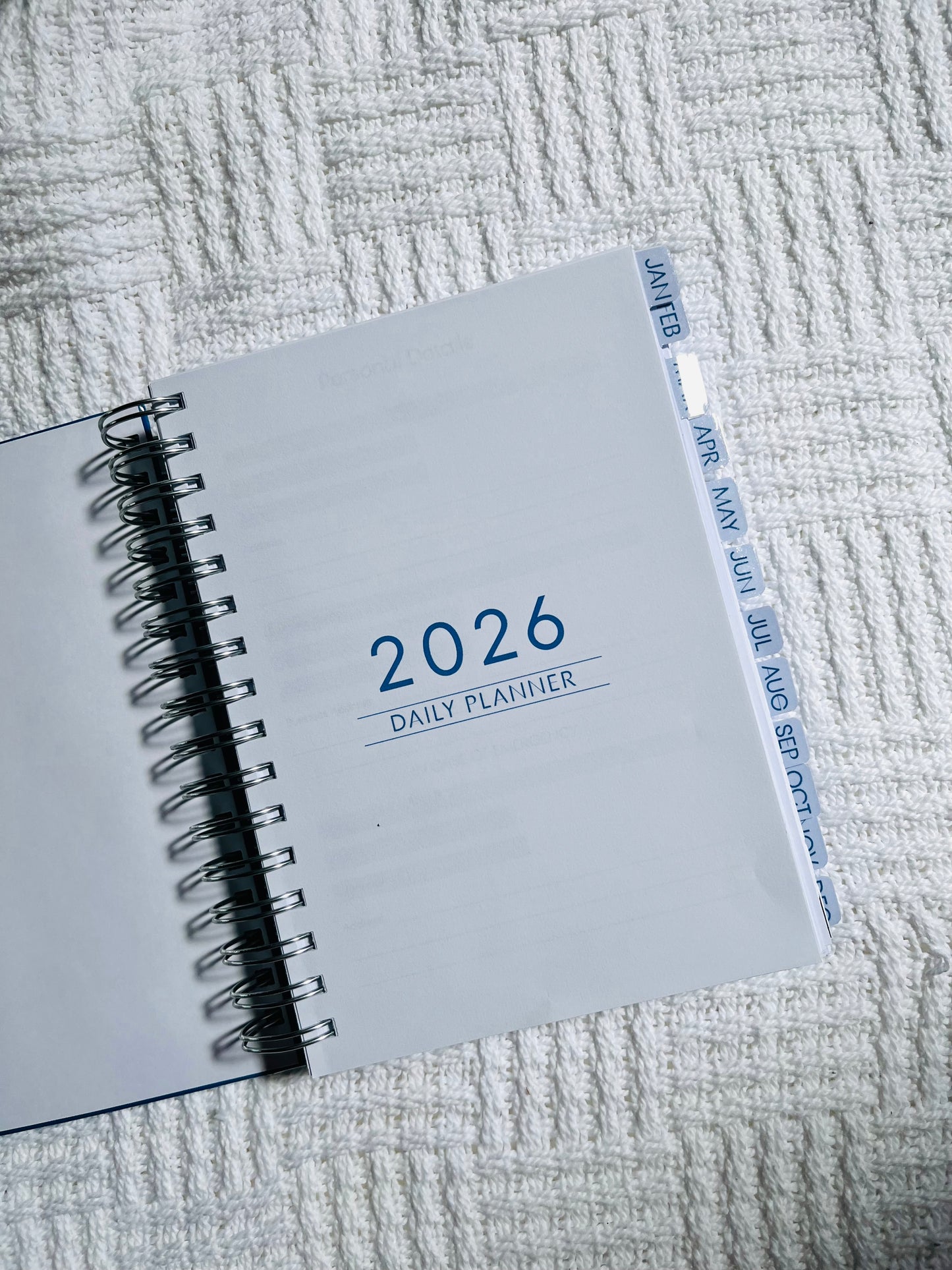Personalised Men's 2026 Undated Diary (Multiple Colours)
