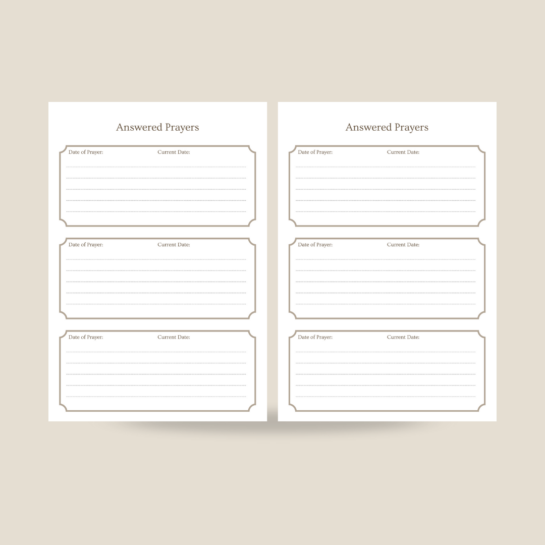 Faith Moves Mountains Guided Prayer Journal