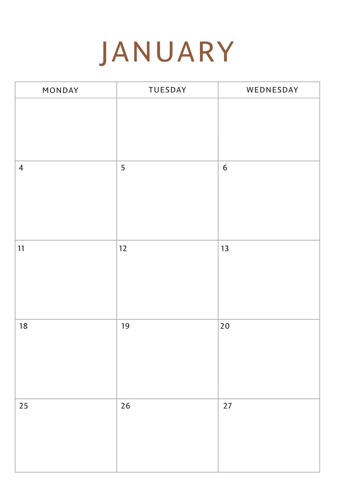 Lion 2027 Diary