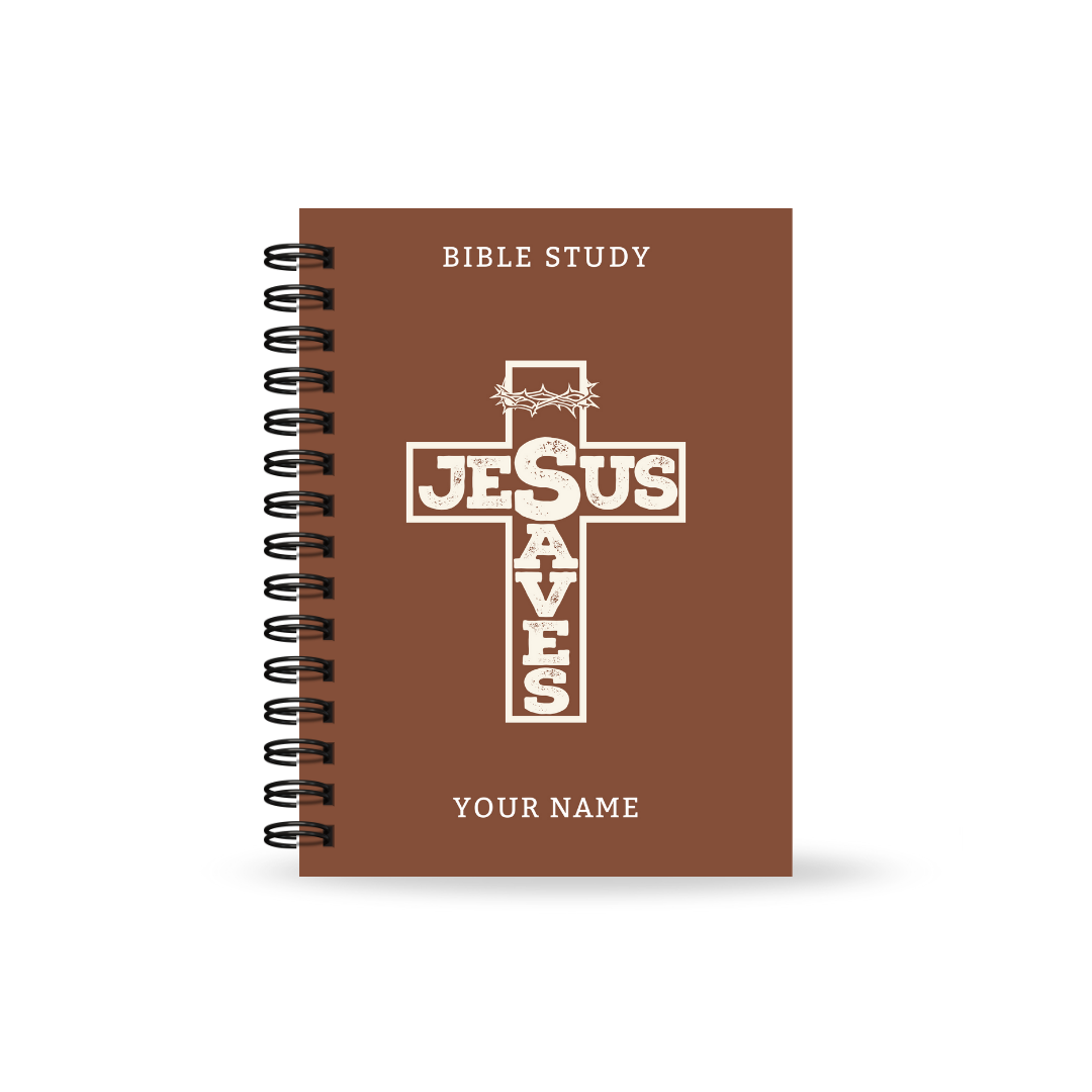 Jesus Saves Bible Study Journal
