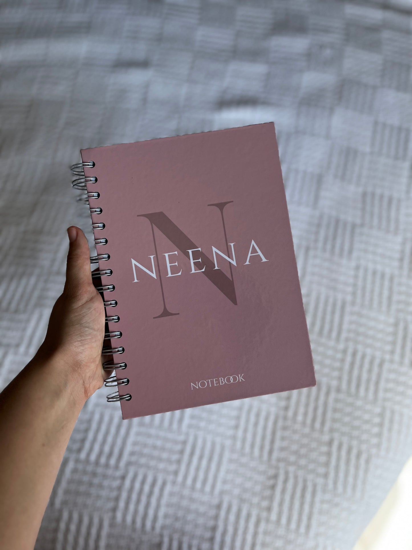 Monogram Notebook for Women (Multiple Colours)