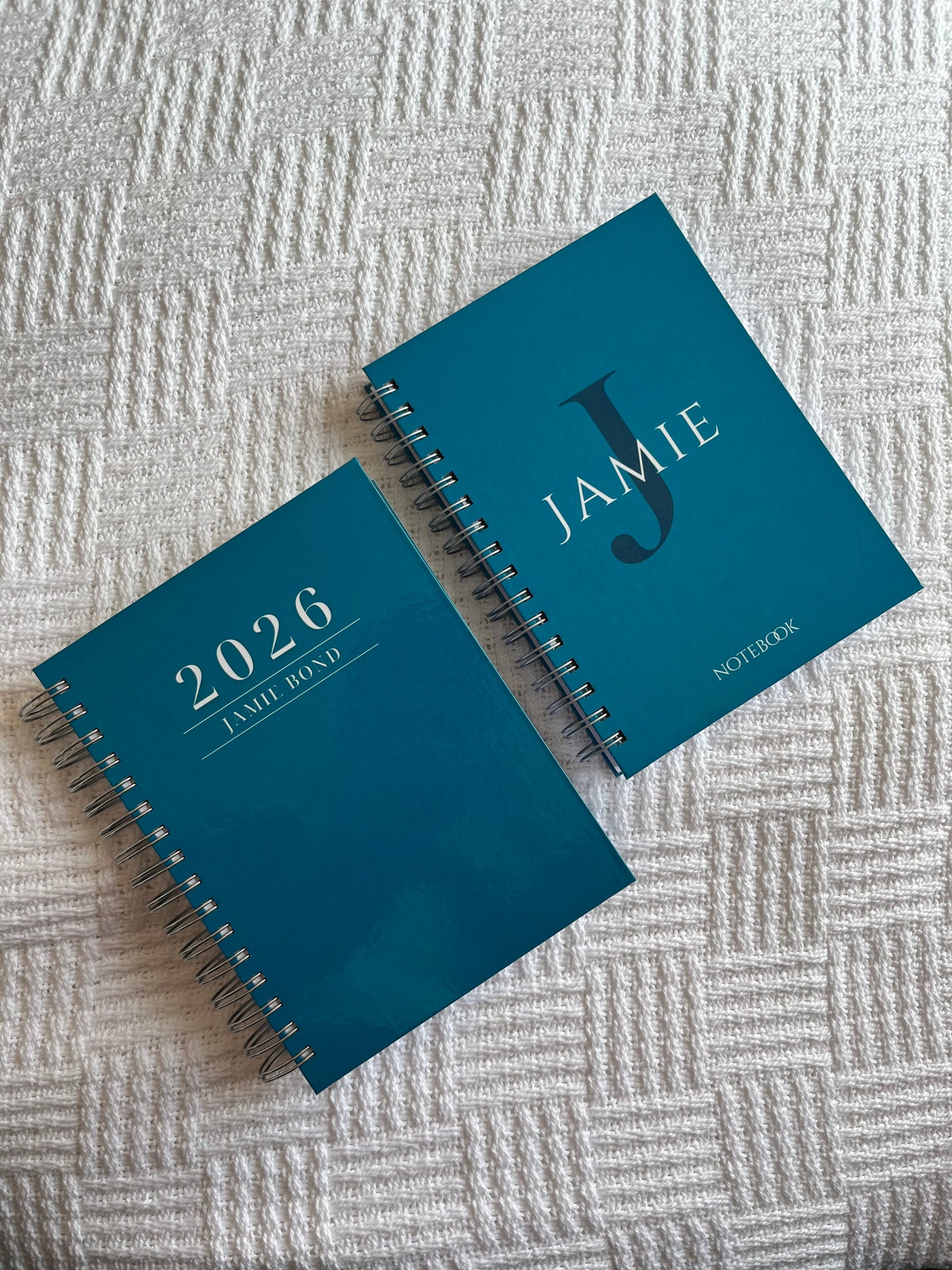 Personalised Women's 2026 Undated Diary (Multiple Colours)