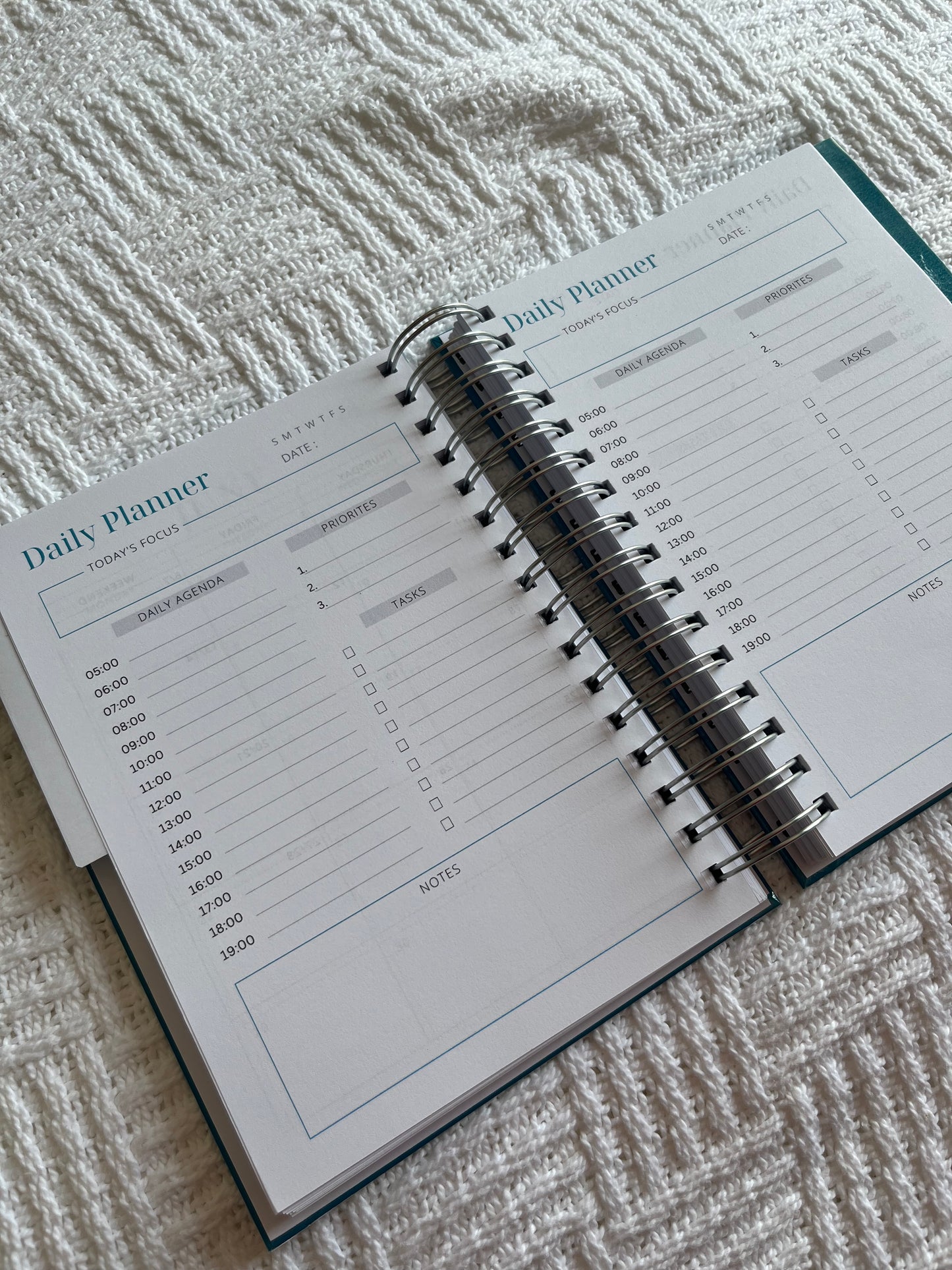Personalised Women's 2026 Undated Diary (Multiple Colours)