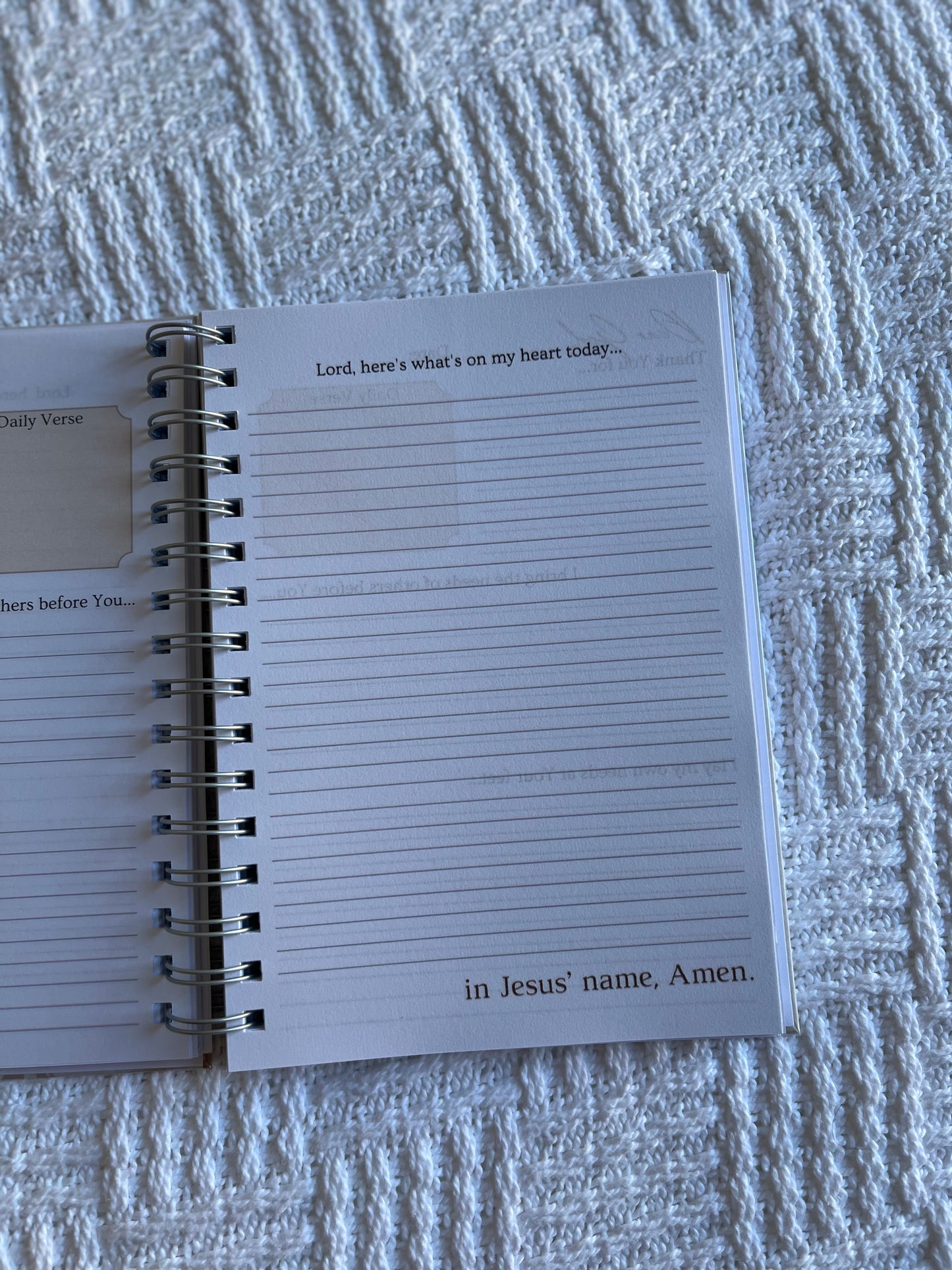 Personalised Brown Guided Prayer Journal