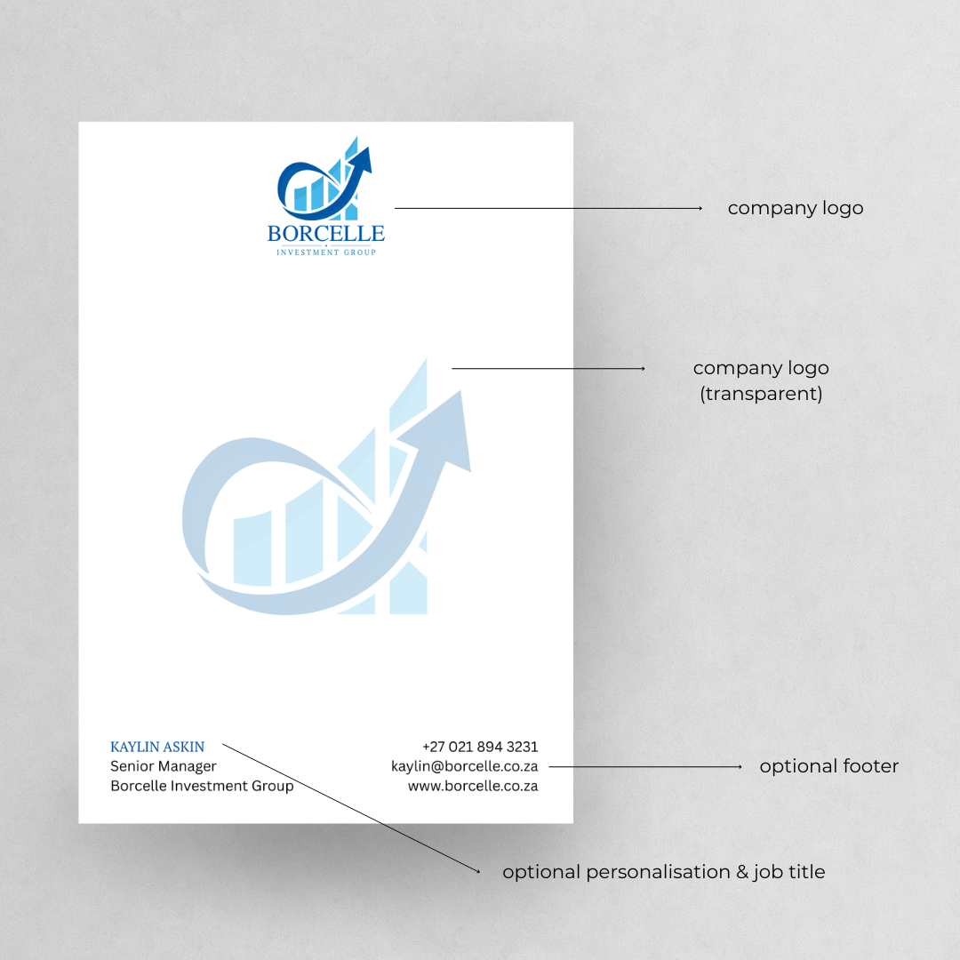 Branded Transparent Logo Tear-Off Notepads in Bulk | Optional Personalisation