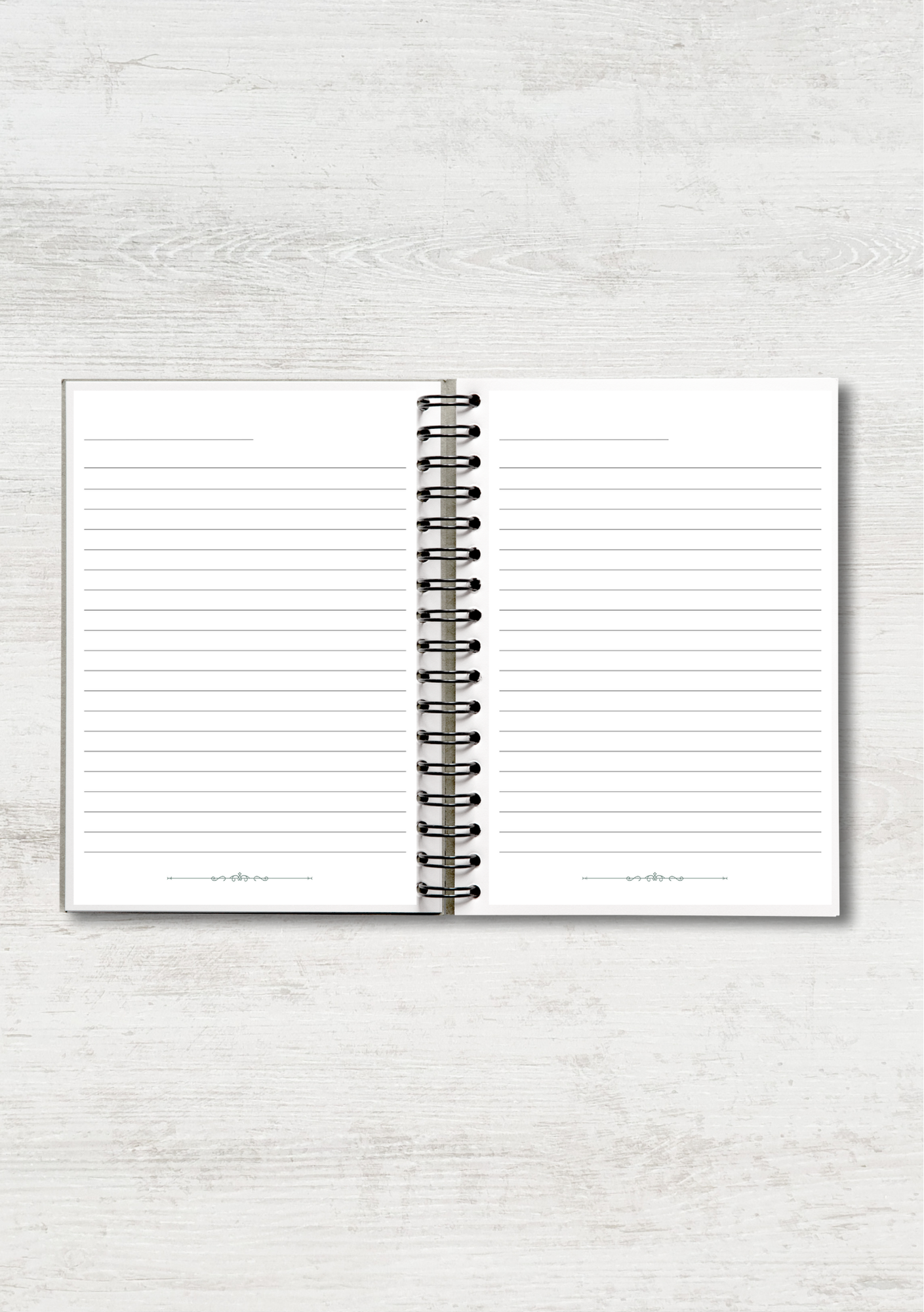 Eucalyptus Leaf Prayer Journal with Sections