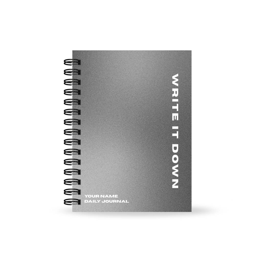 Write it Down Daily Journal with Footnotes (Multiple Colours)