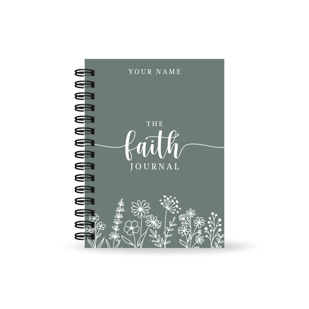 Faith Prayer & Bible Study Journal in One