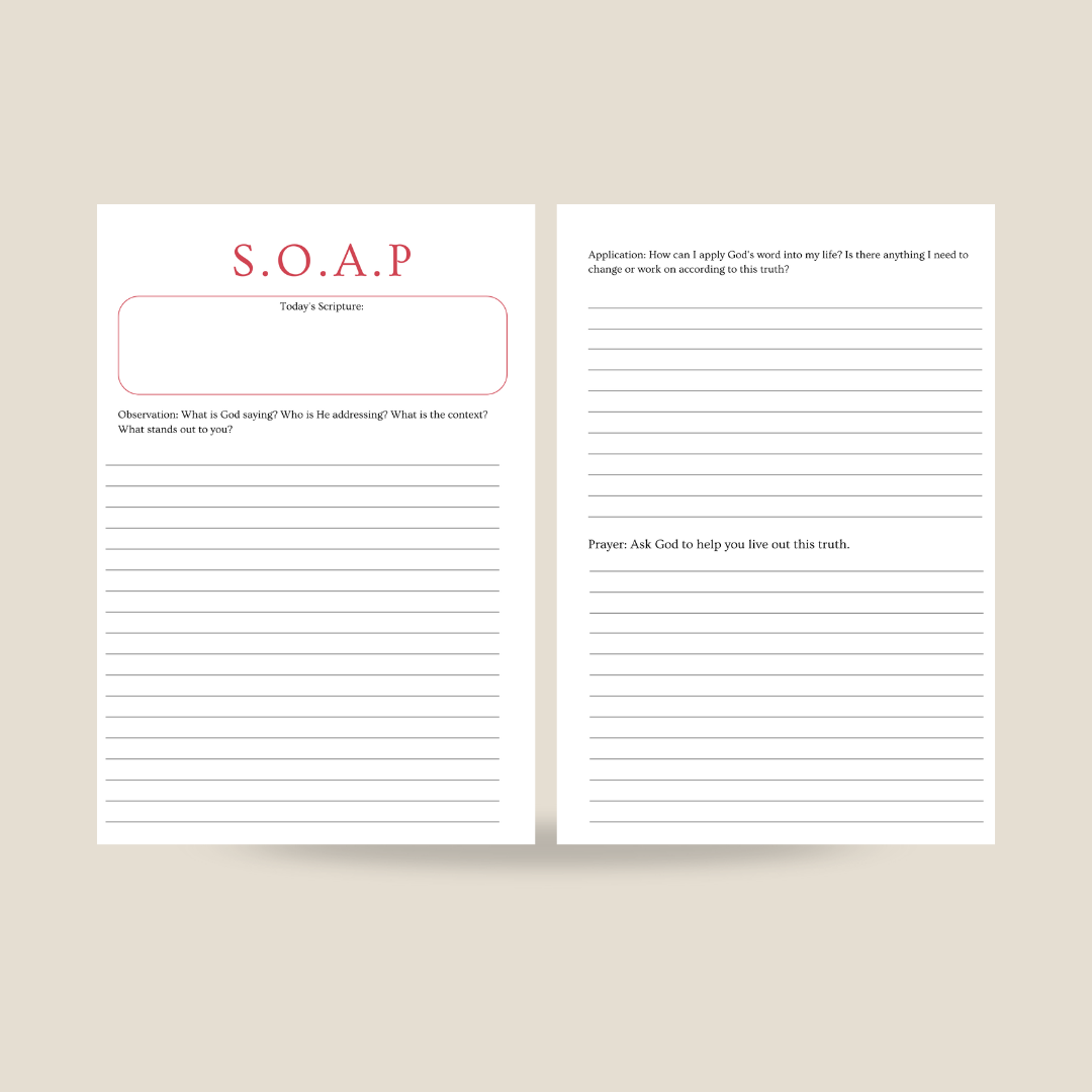 Scrapbook God Loves You Bible Study Journal