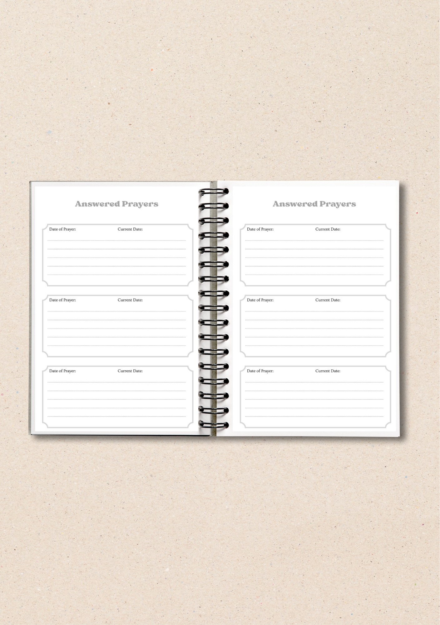 Customisable Guided Prayer Journal