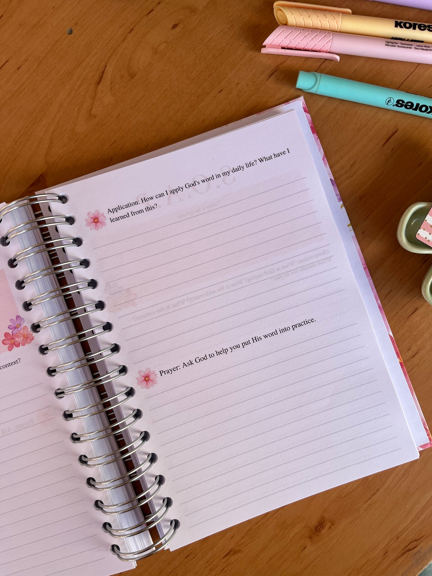 A Little Faith Prayer & Bible Study Journal in One