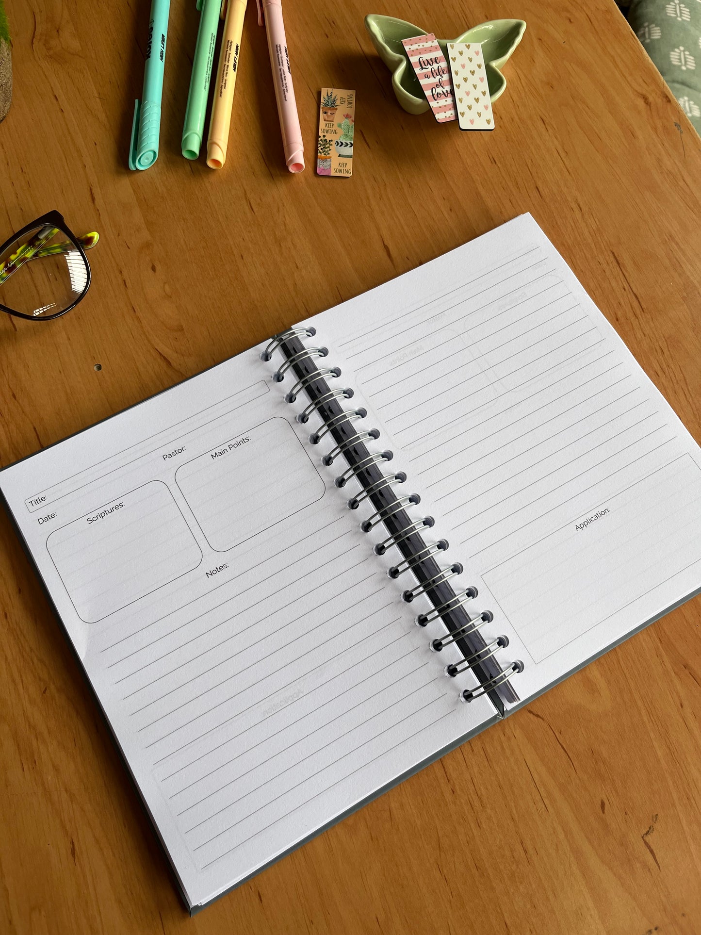 Man Of God Sermon Notebook