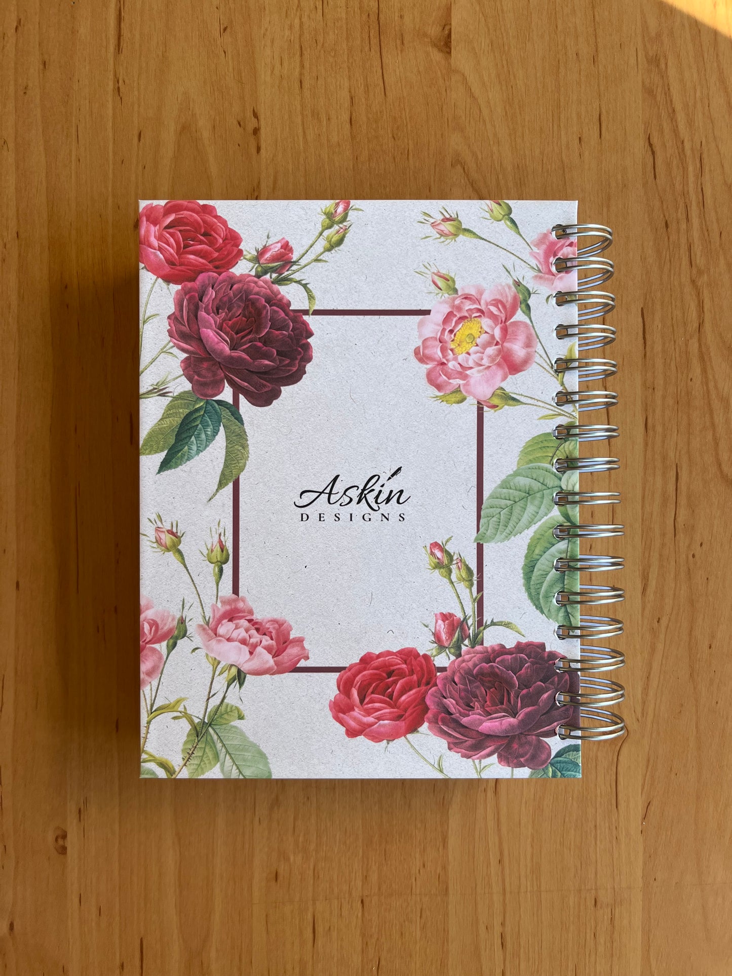 Rose Prayer & Bible Study Journal in One