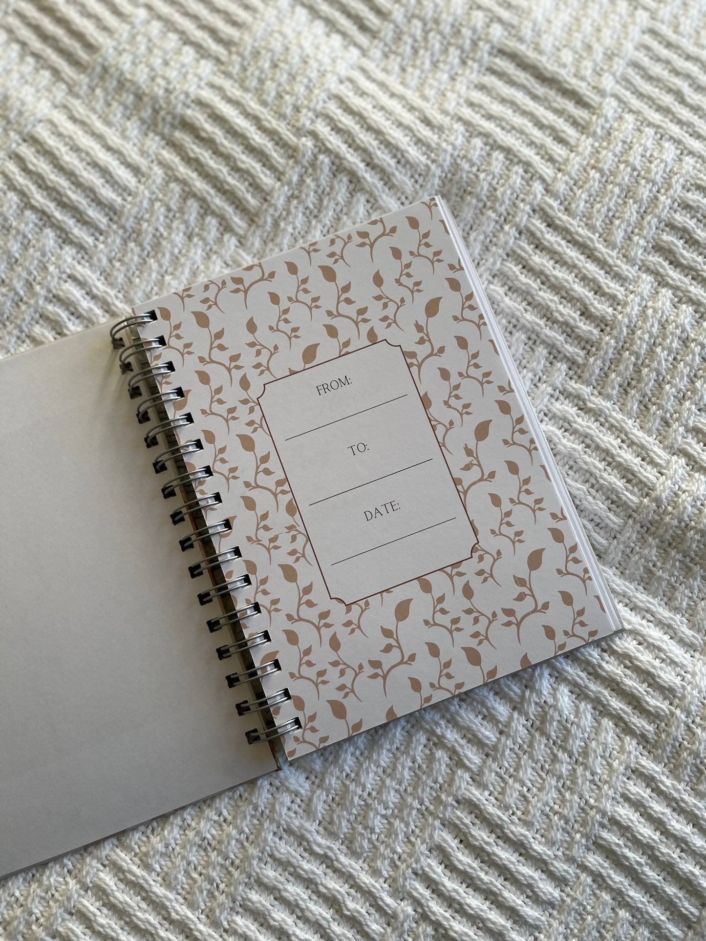 Personalised Christian Prayer journal for women, thoughtful gift idea