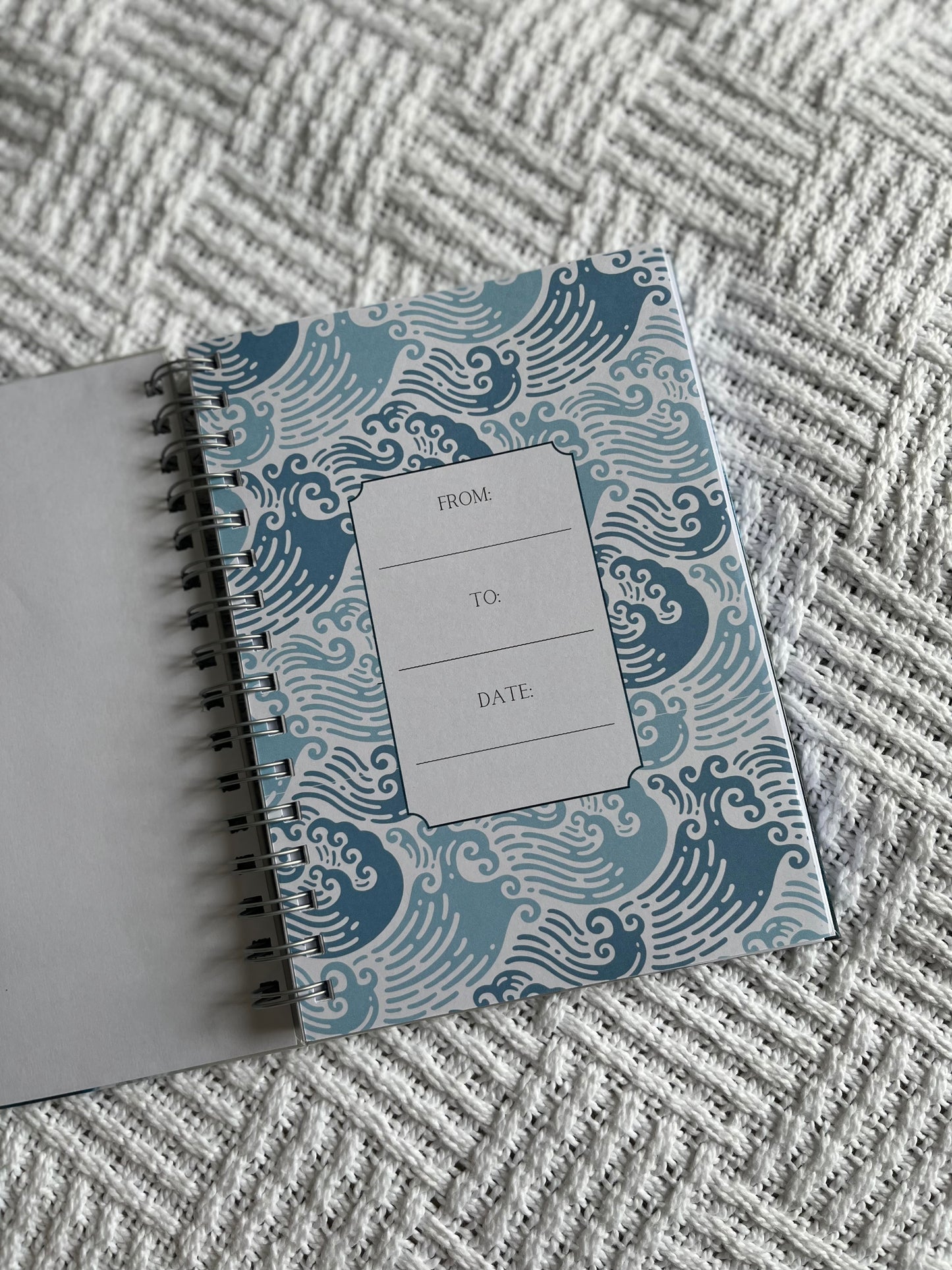 Personalised Ocean Bible Study Journal - SOAP Method
