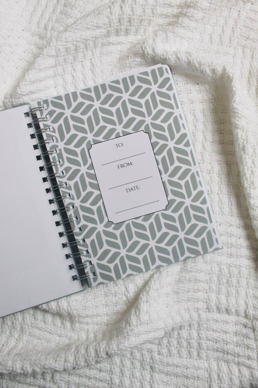 Personalised Monogram Notebook for Men