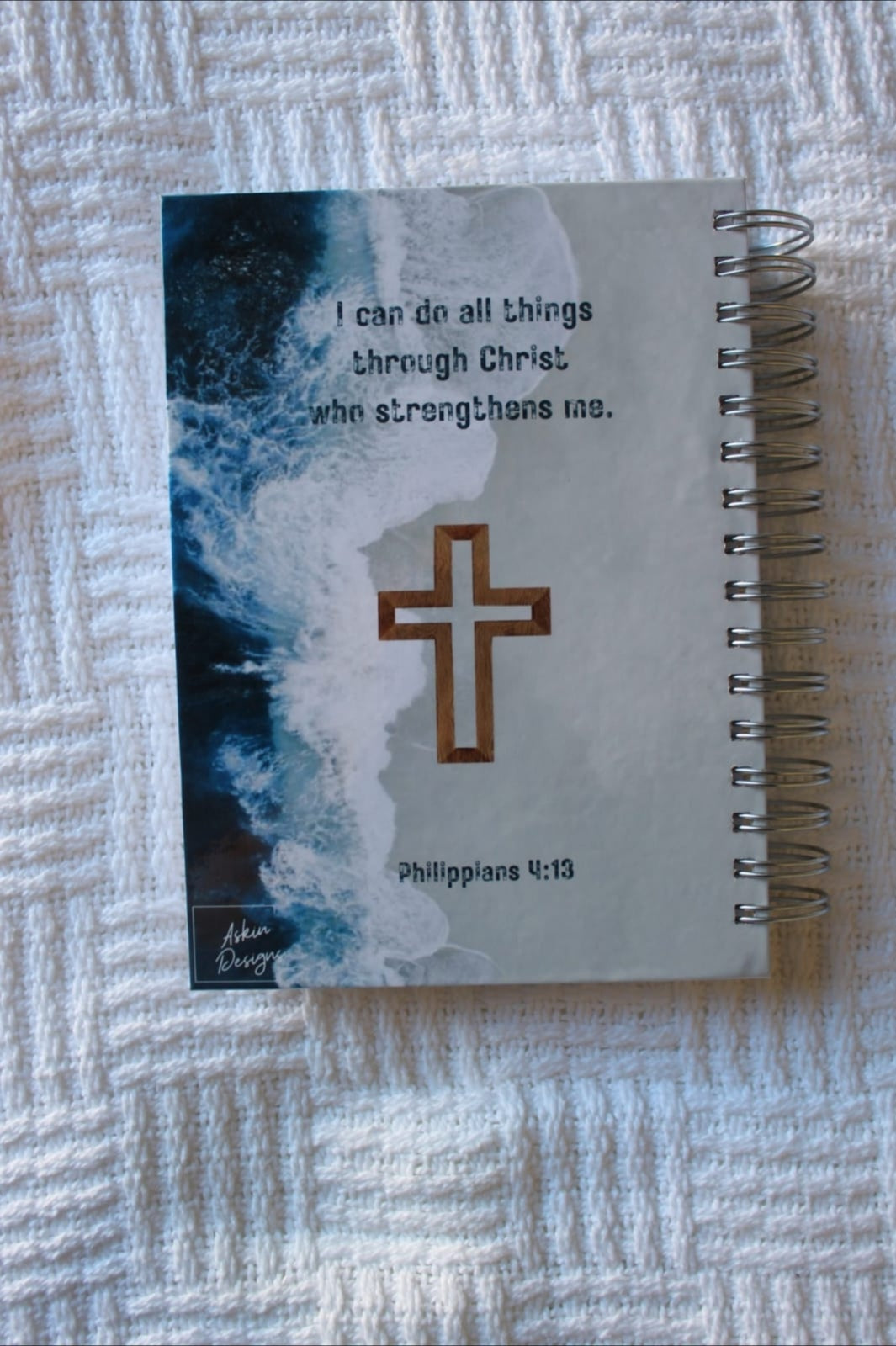 Personalised Christian Bible Study Journal with the SOAP method for men