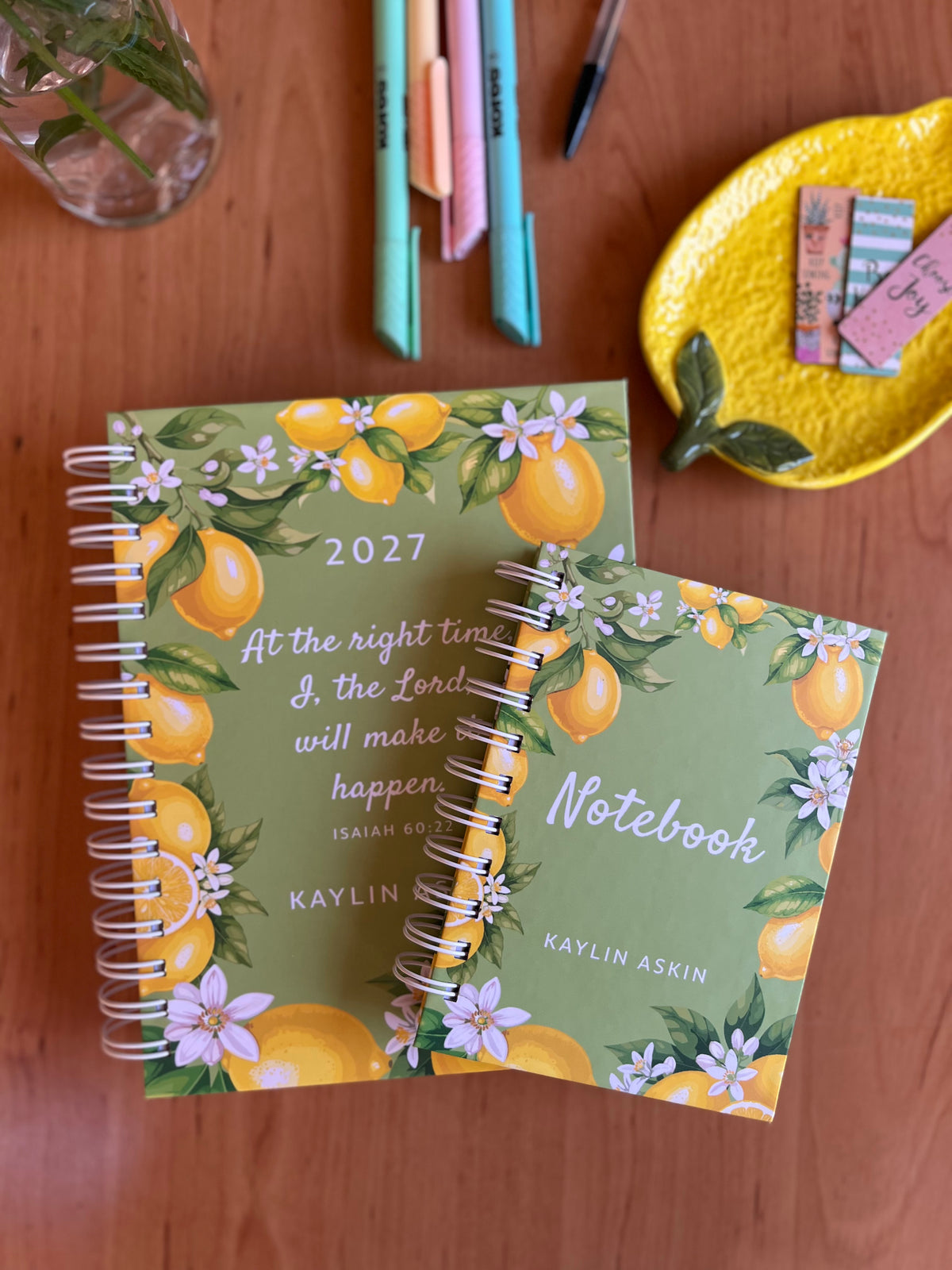 Diary + Notebook Combo
