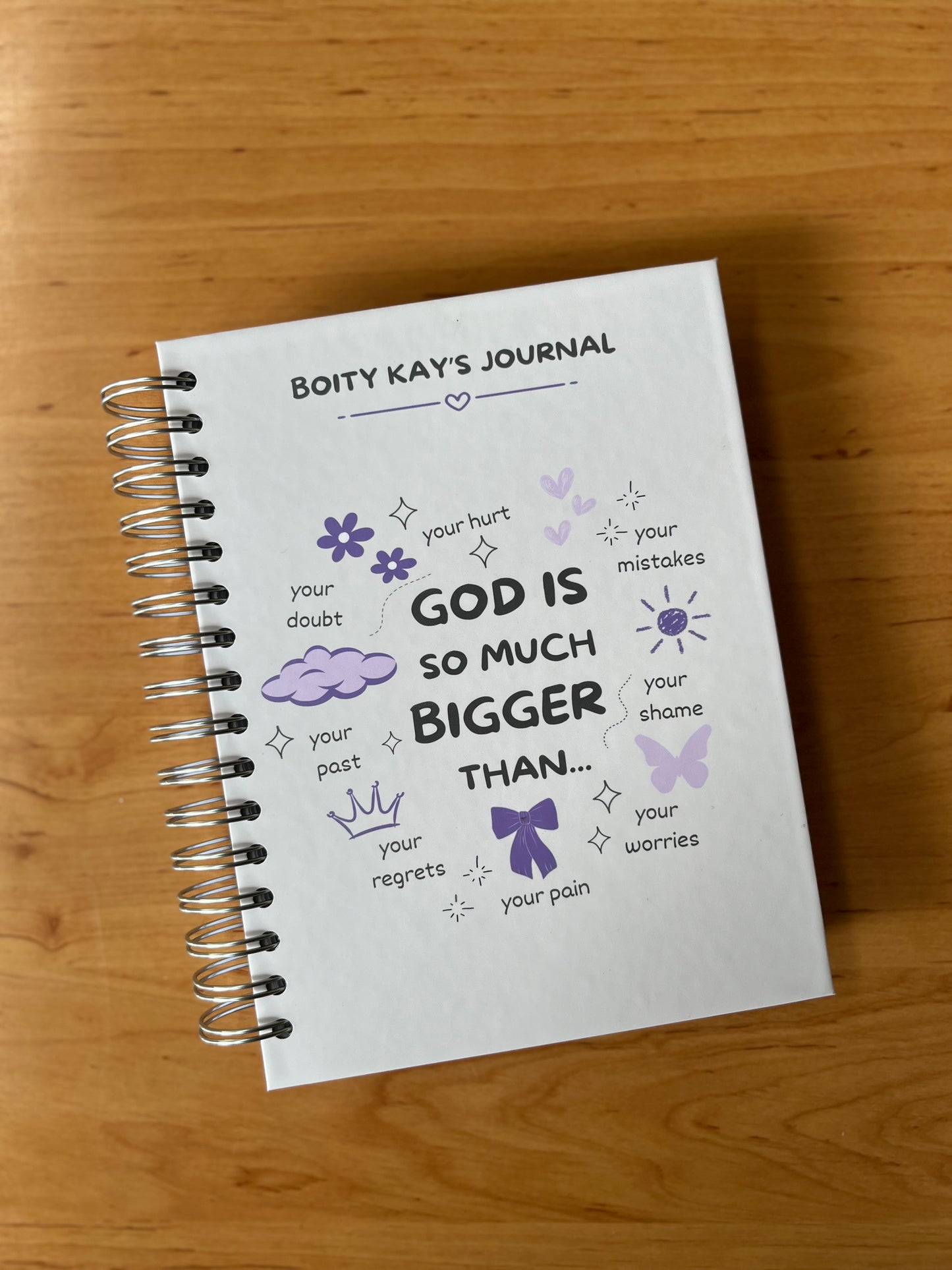 God is Bigger Prayer and Bible Study Journal in One
