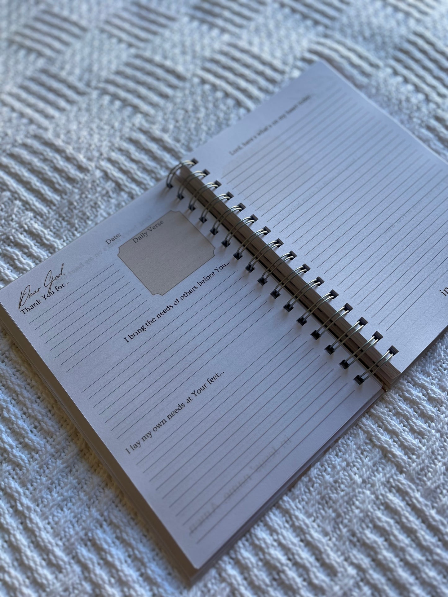 Personalised Brown Guided Prayer Journal
