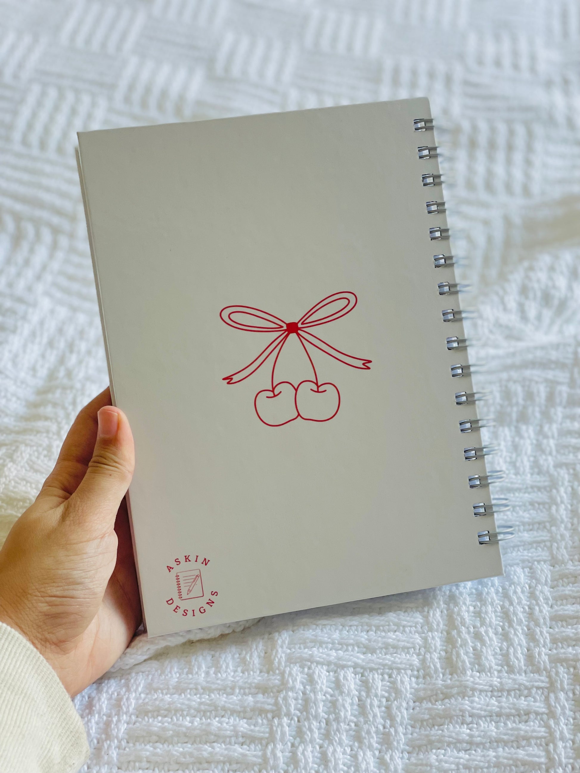 A5 Wire-Bound Custom Christian Notebook 