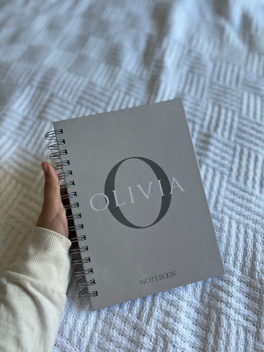 Personalised Monogram Notebook for Women