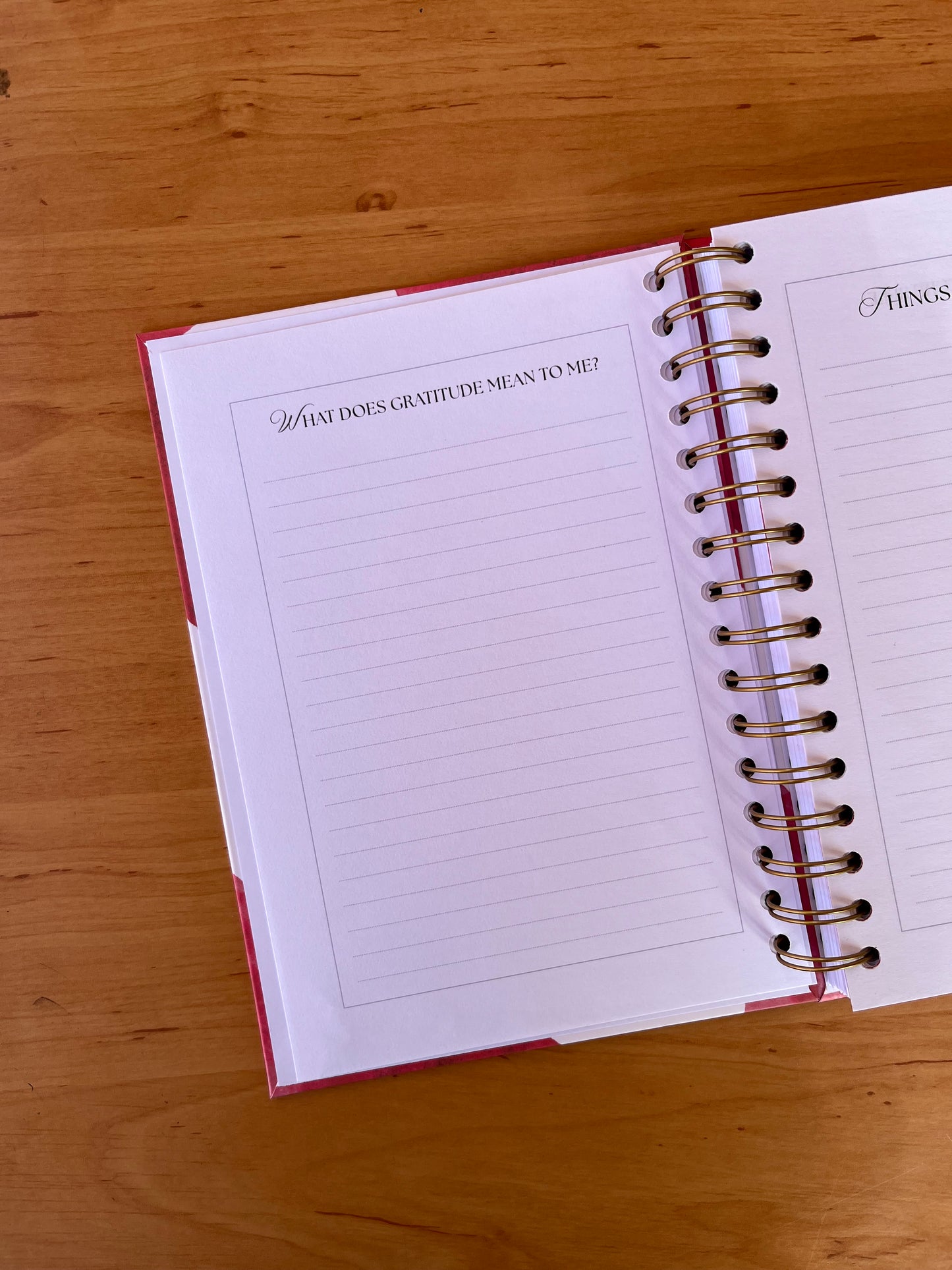 Heart Gratitude Journal