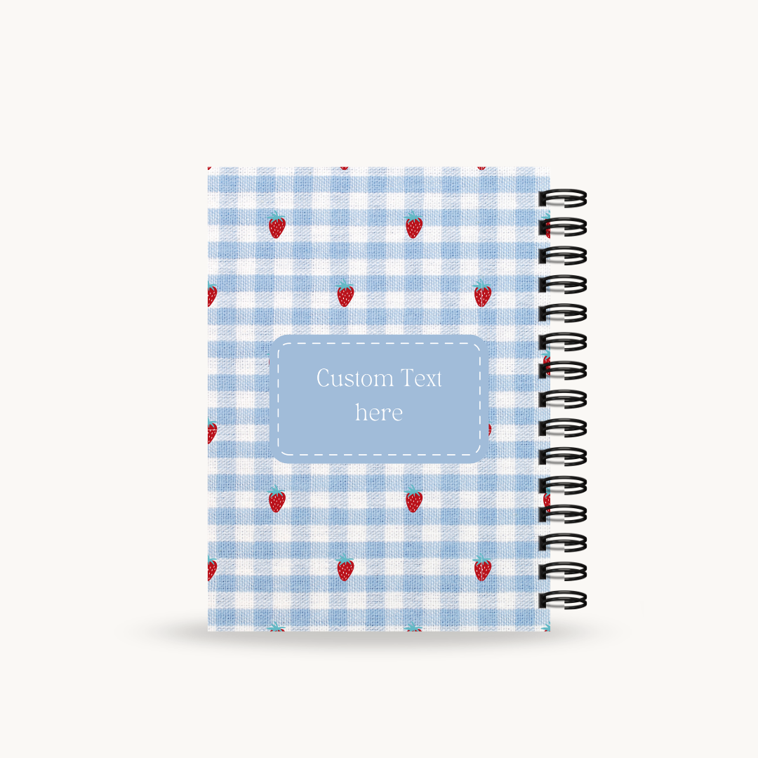 Gingham Strawberry Student Survival Kit