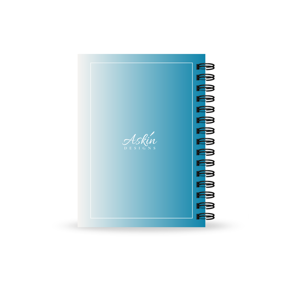 Blue Gradient Gratitude Journal