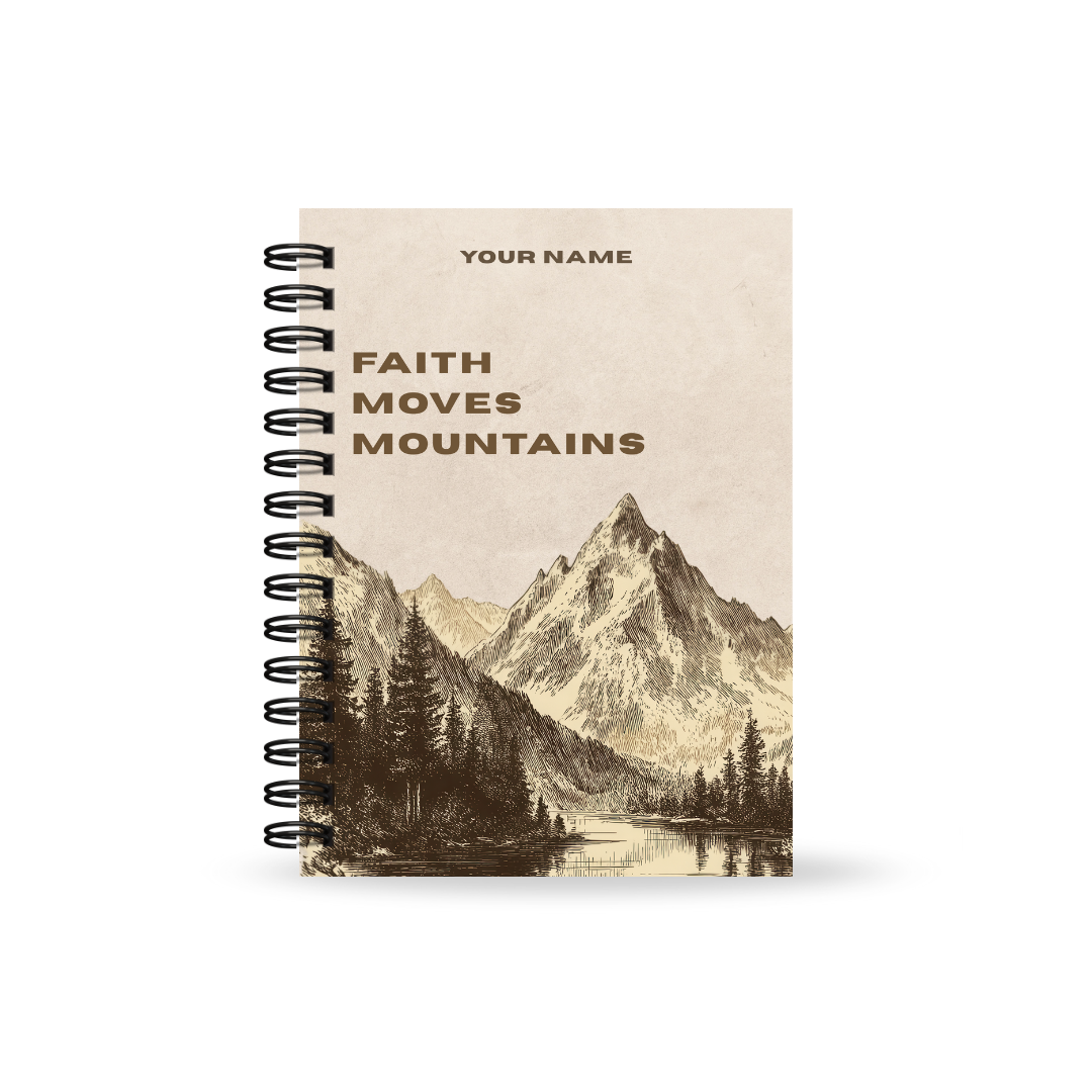 Faith Moves Mountains Guided Prayer Journal