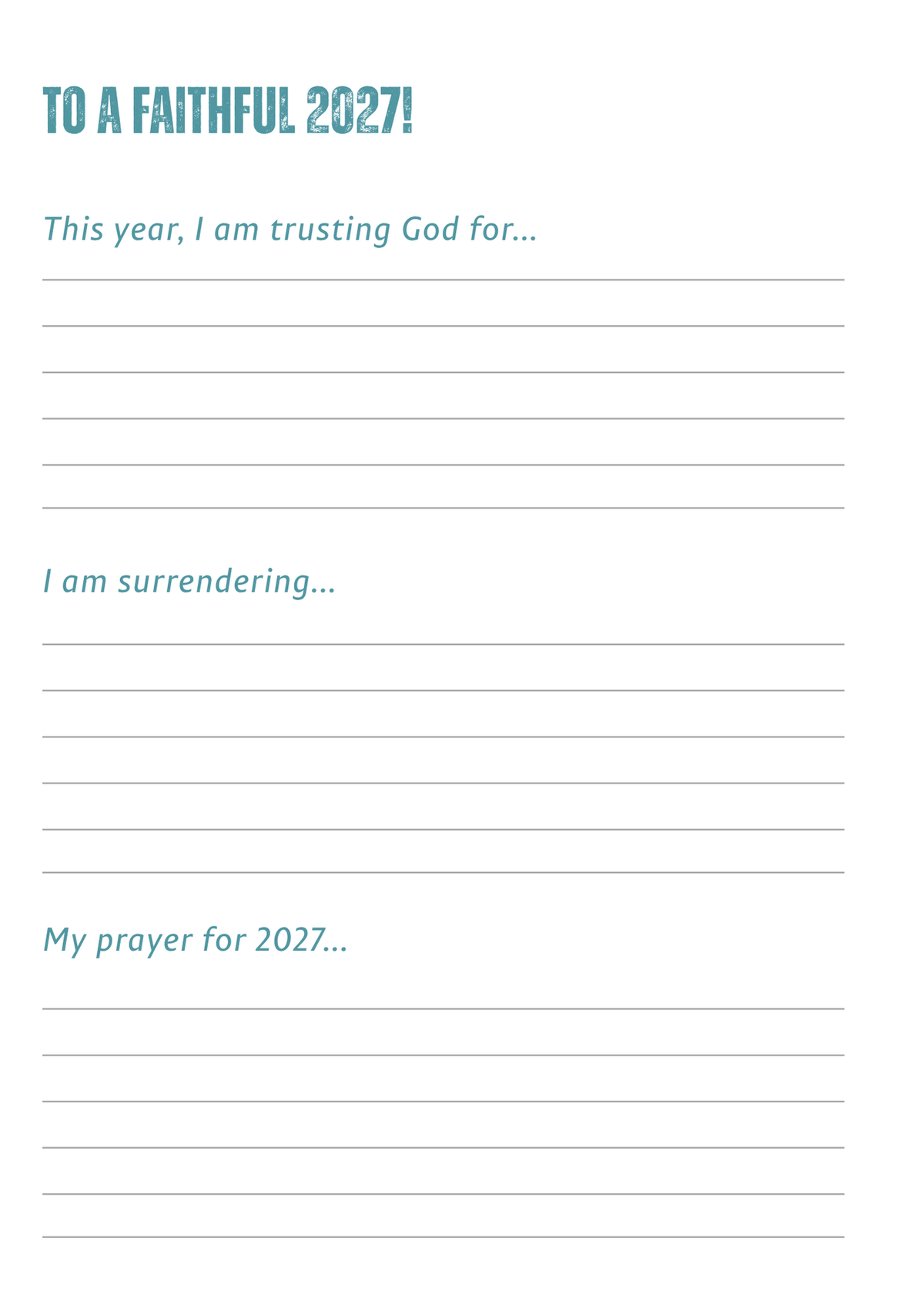 Walk on Water Diary + A6 Notebook Combo