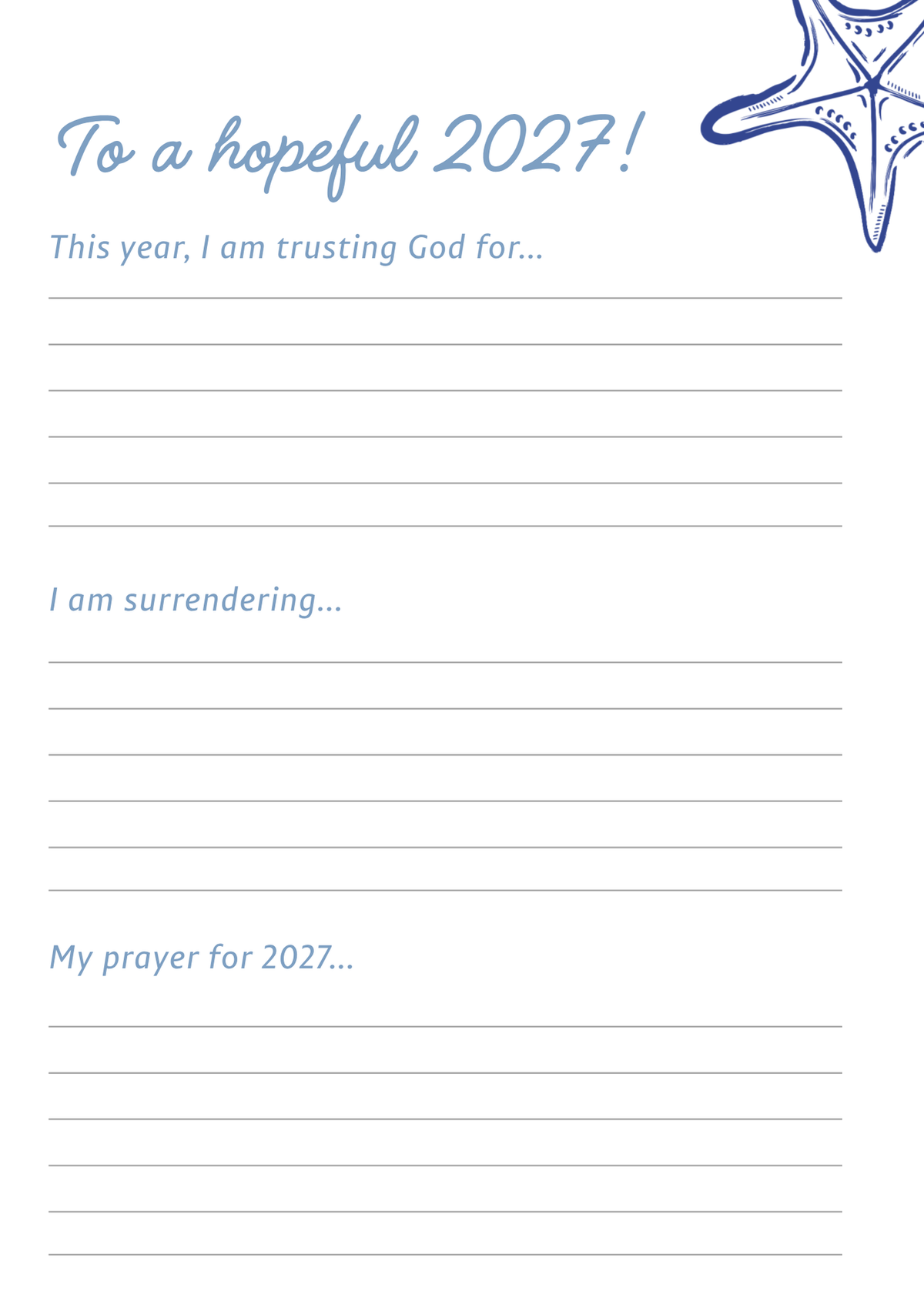 Steadfast 2027 Diary