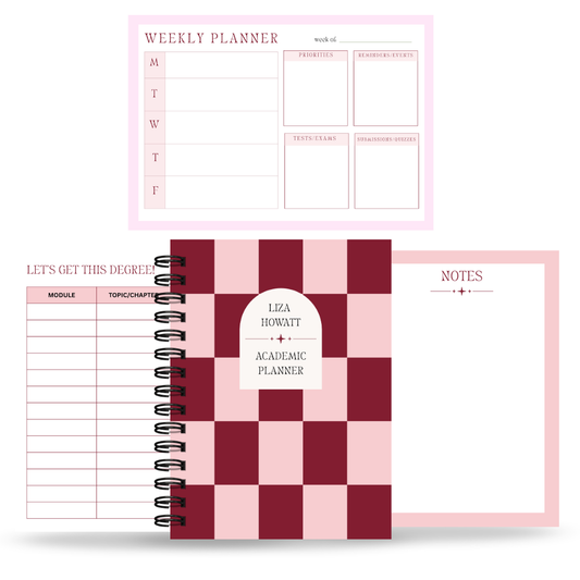 Burgundy Bliss Student Survival Kit