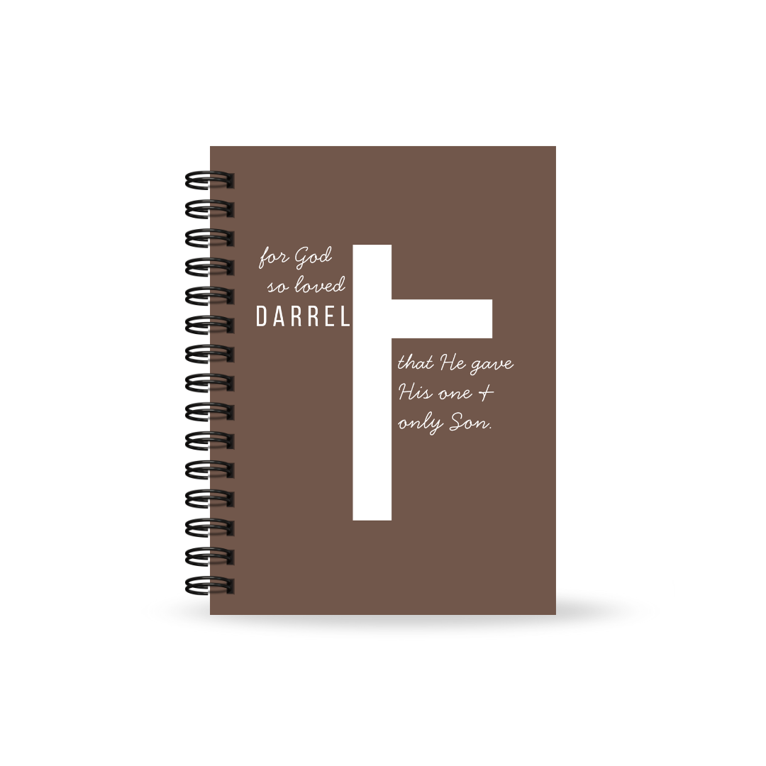 Cross Prayer & Bible Study Journal in One