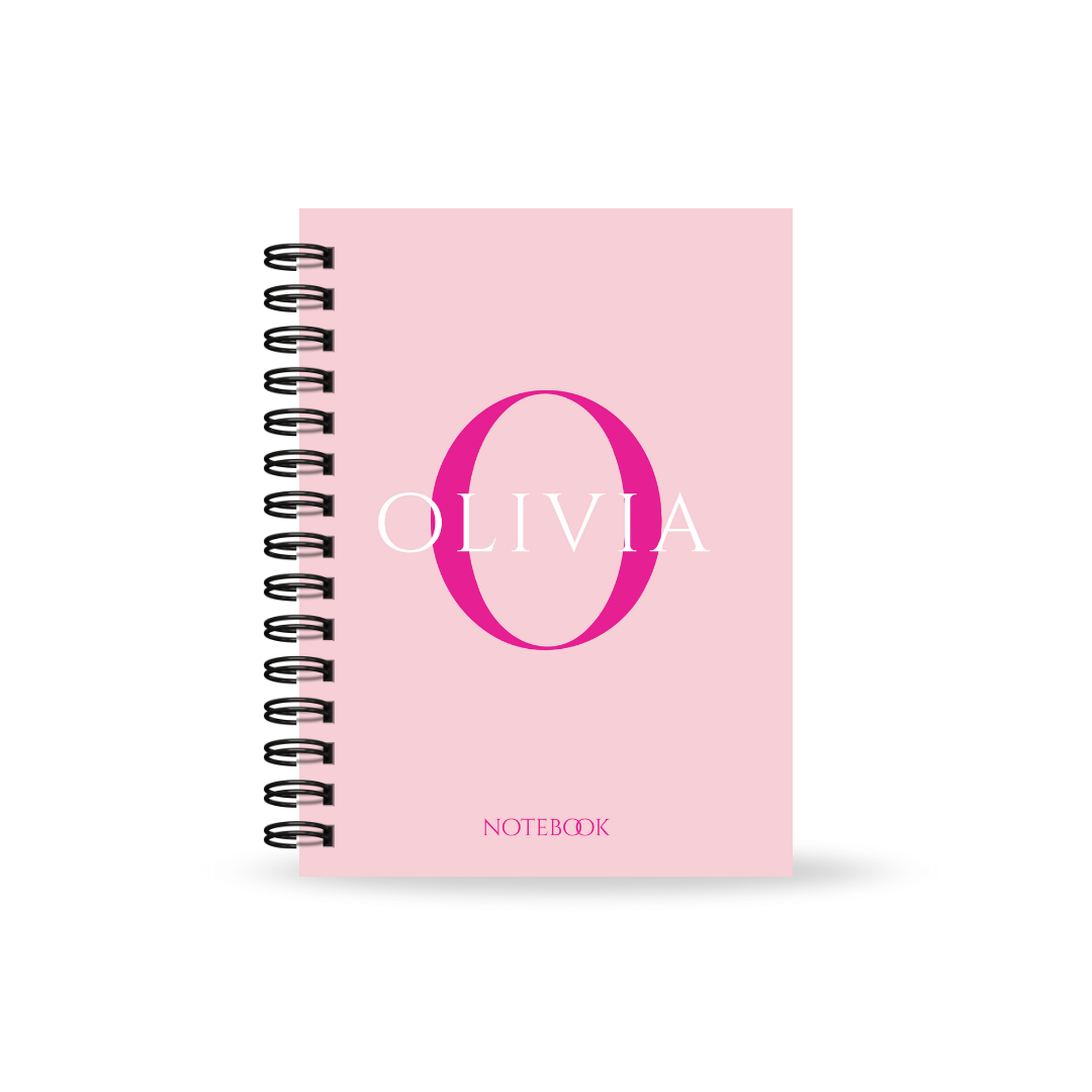 Monogram Notebook for Women (Multiple Colours)