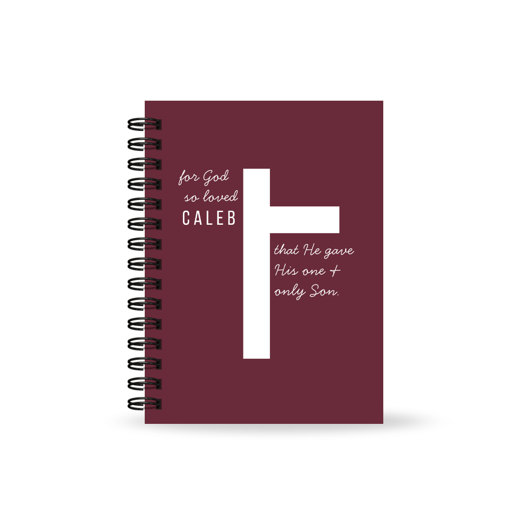 Cross Prayer & Bible Study Journal in One