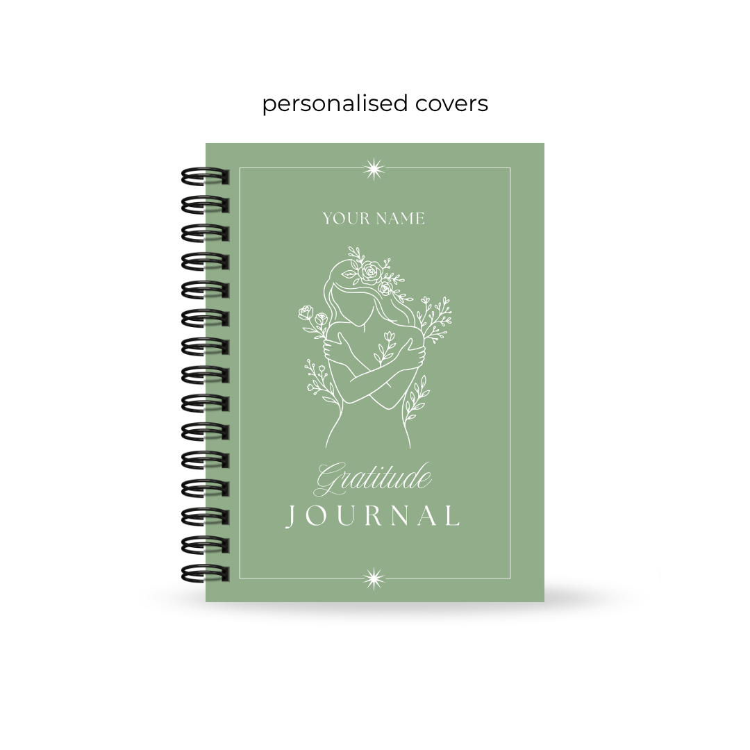 Line Art Gratitude Journal