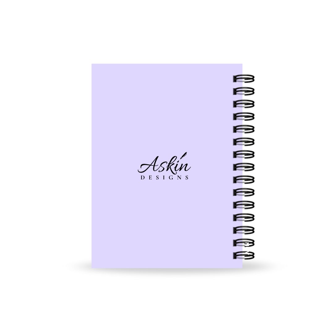 Love Aura Daily Journal with Footnotes (Multiple colours)