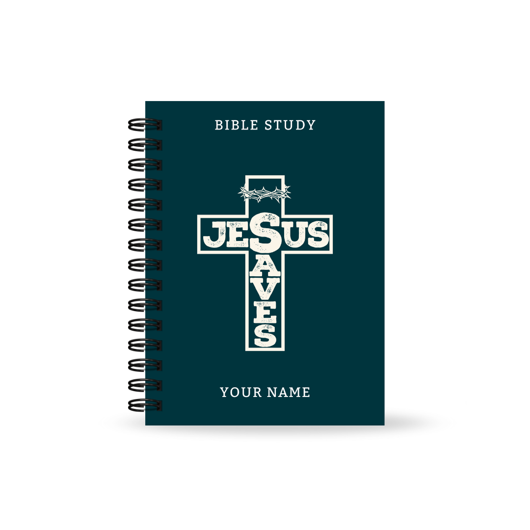 Jesus Saves Bible Study Journal