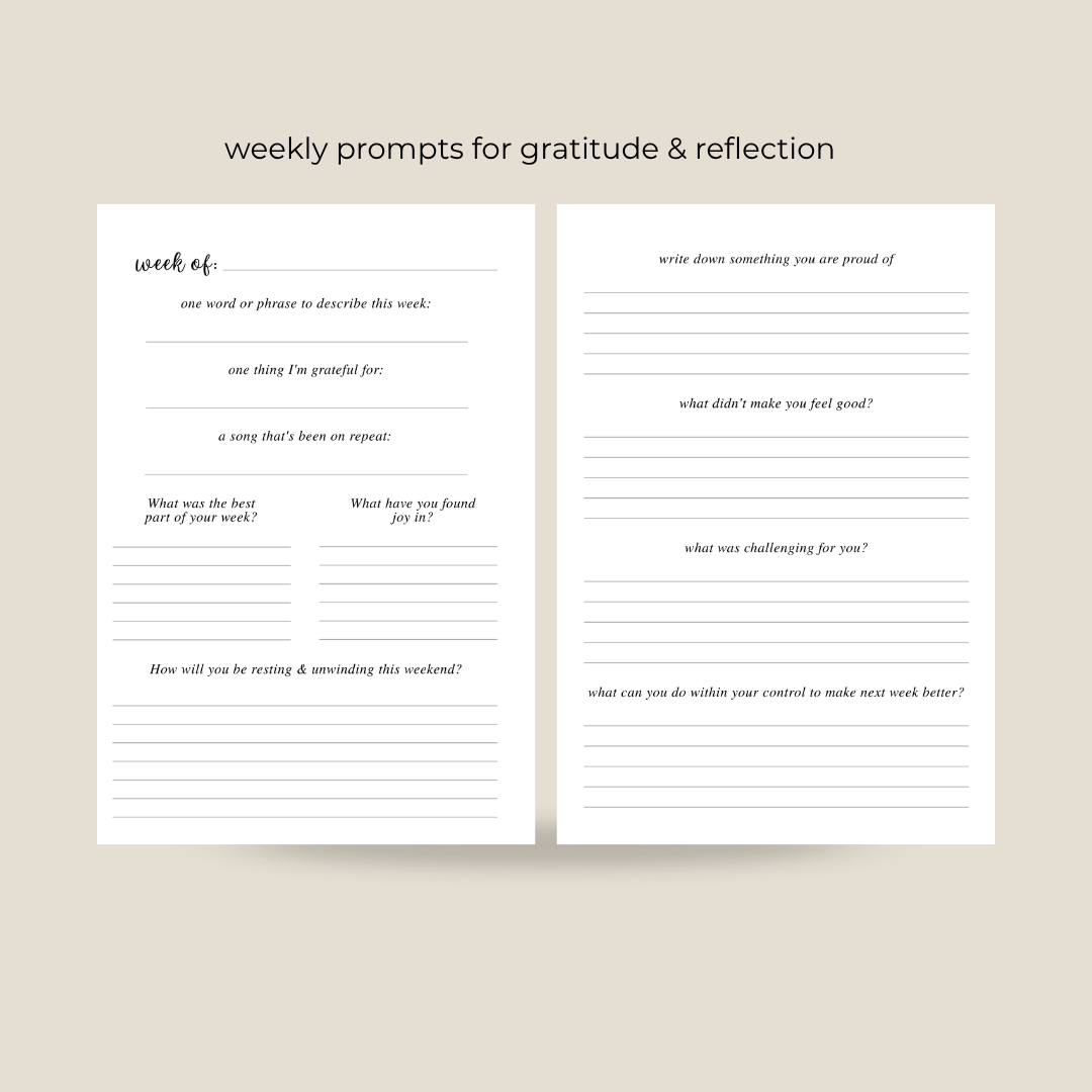 Bee Still Gratitude Journal