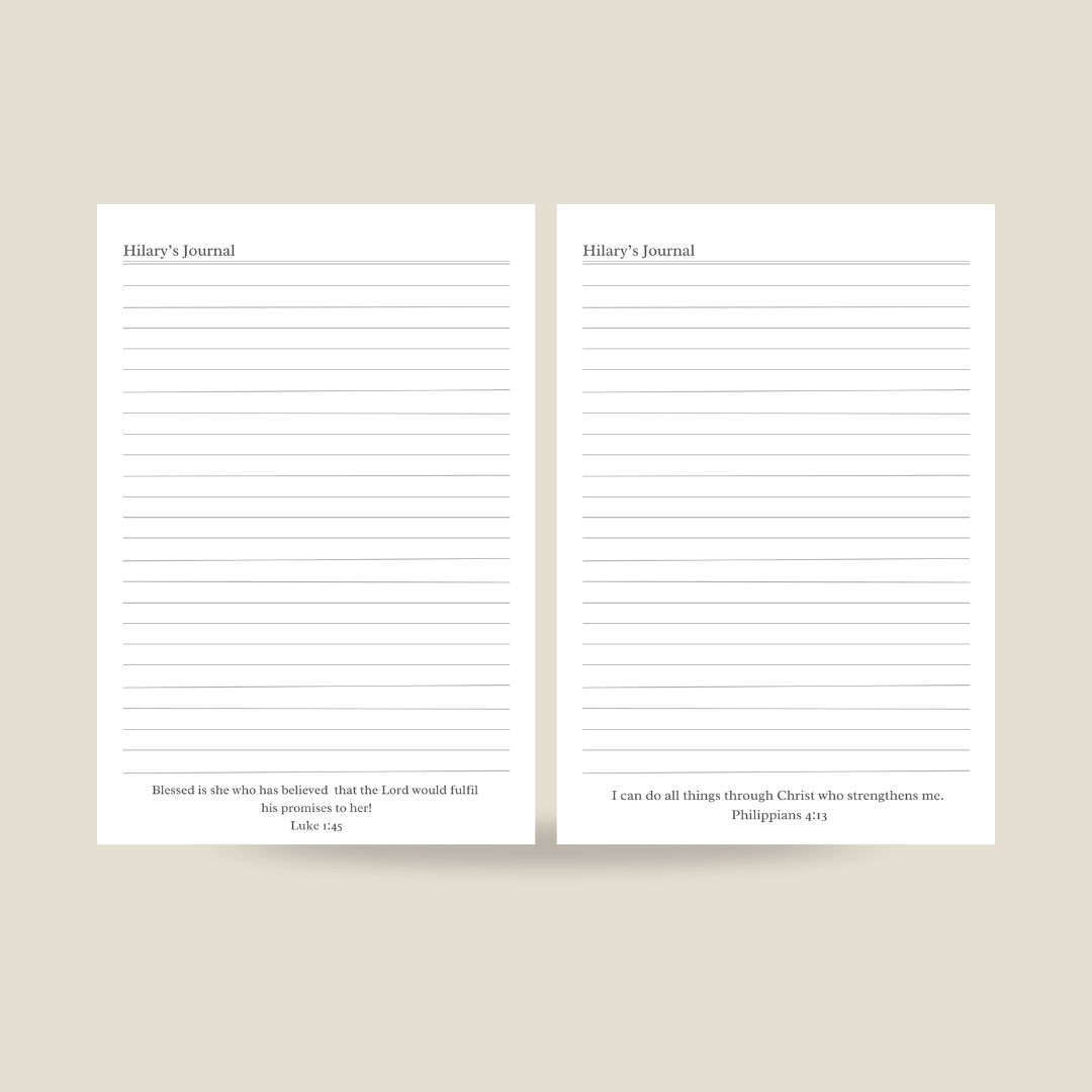 Love Aura Daily Journal with Footnotes (Multiple colours)