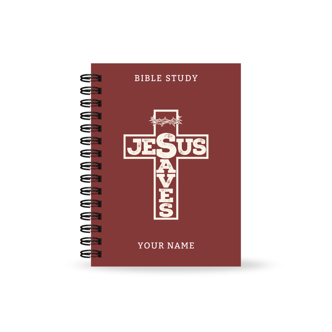 Jesus Saves Bible Study Journal