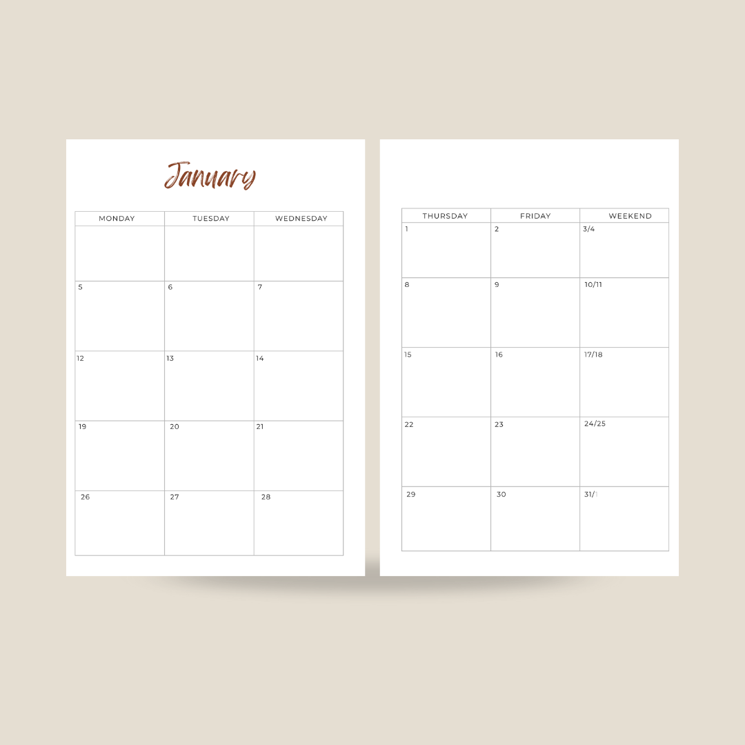 Daisy Varsity Academic Planner