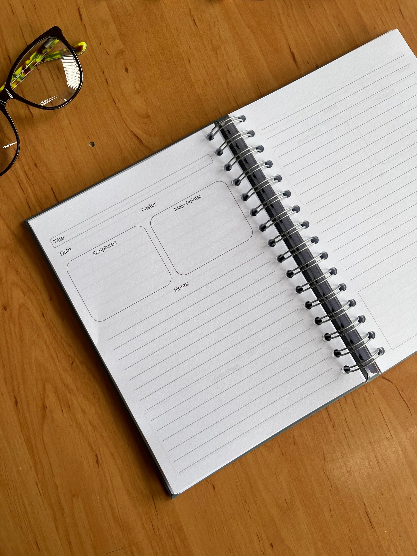 Man Of God Sermon Notebook