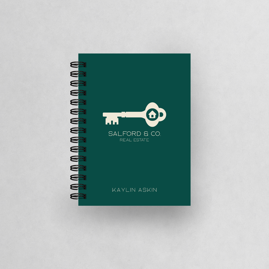 Branded Solid Colour A6 Mini Notebook in Bulk | Optional Personalisation
