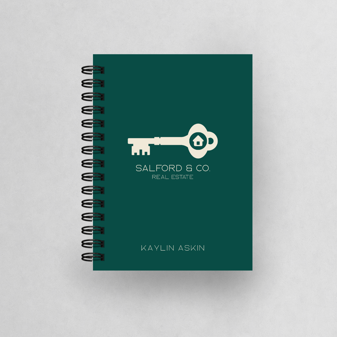 Branded Solid Colour A6 Mini Notebook in Bulk | Optional Personalisation