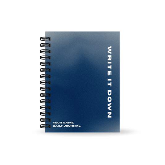 Write it Down Daily Journal with Footnotes (Multiple Colours)