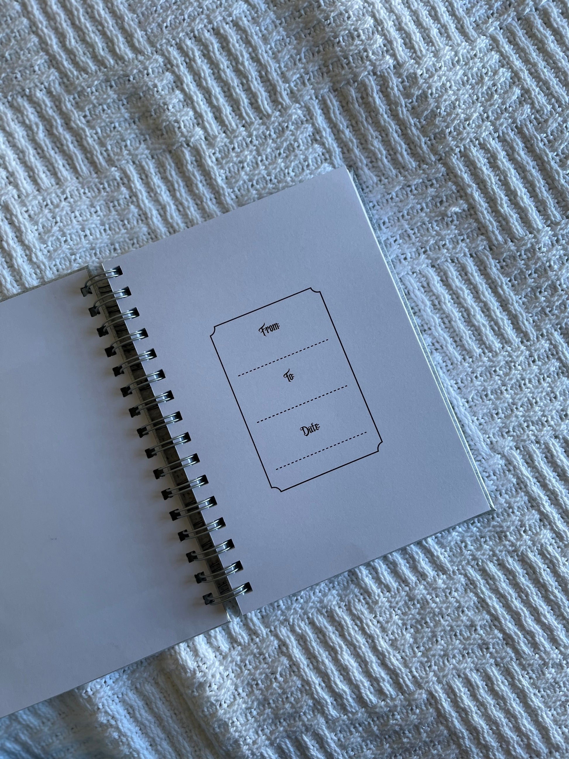 Personalised Christian Bible study journal with the SOAP Method, for men