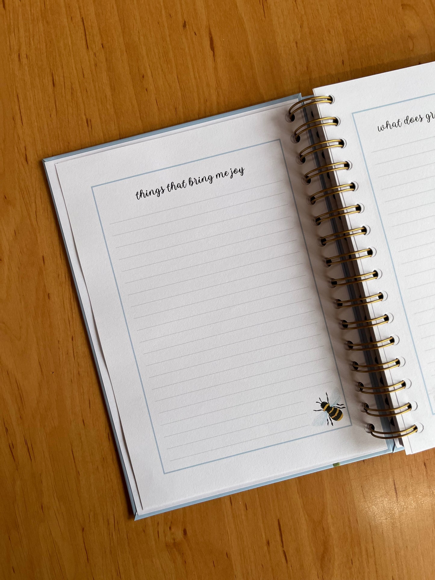 Bee Still Gratitude Journal